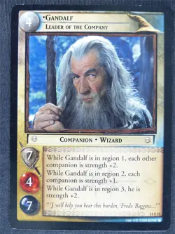Gandalf 11 S 33 - played - LotR cards #EU - Image 1