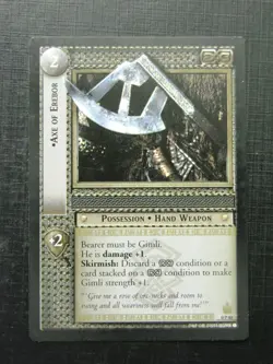 Axe of Erebor 0 P 40 - Lotr Card # 13H90 - Image 1