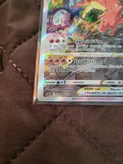 Pokemon Charizard VSTAR SWSH262 Full Art Black Star Promo Holo Card - Image 2