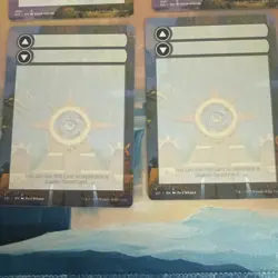 10 Card Lot Of MTG Helper Cards. See Pic For Versions And Amount From Each Set - Image 4