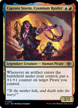 Captain Storm, Cosmium Raider [The Lost Caverns of Ixalan] Near Mint - Image 1