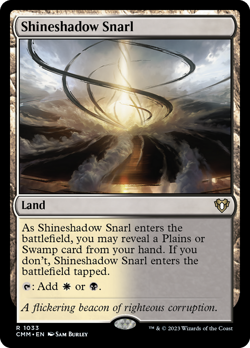 Shineshadow Snarl [Commander Masters] Near Mint - Image 1