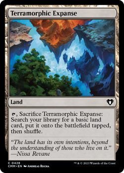 Terramorphic Expanse [Commander Masters] Foil Near Mint - Image 1