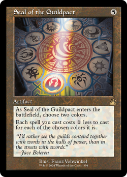 Seal of the Guildpact (Retro Frame) [Ravnica Remastered] Near Mint - Image 1