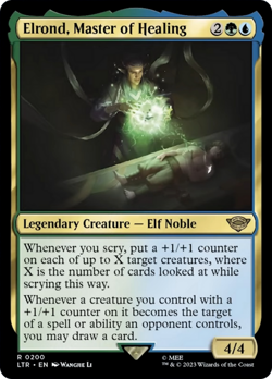 Elrond, Master of Healing [The Lord of the Rings: Tales of Middle-Earth] Foil Ne - Image 1