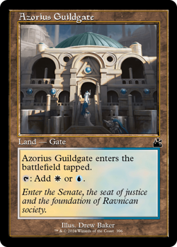 Azorius Guildgate (Retro Frame) [Ravnica Remastered] Near Mint - Image 1