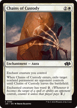 Chains of Custody [Foundations Jumpstart] Near Mint - Image 1