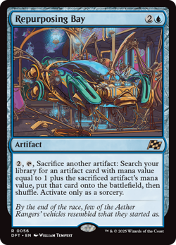 Repurposing Bay [Aetherdrift] Foil Near Mint - Image 1