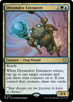 Dreamdew Entrancer [Bloomburrow] Foil Near Mint - Image 1