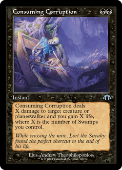 Consuming Corruption (Retro) [Modern Horizons 3] Foil Near Mint - Image 1