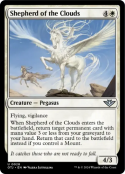 Shepherd of the Clouds [Outlaws of Thunder Junction] Foil Near Mint - Image 1