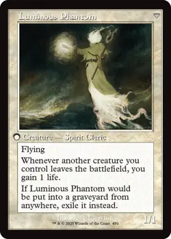 Lunarch Veteran // Luminous Phantom (Retro Frame) [Innistrad Remastered] Foil Ne - Image 2