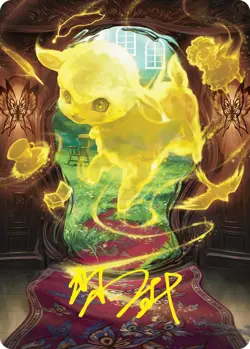 Enduring Innocence Art Card (Gold-Stamped Signature) [Duskmourn: House of Horror - Image 1