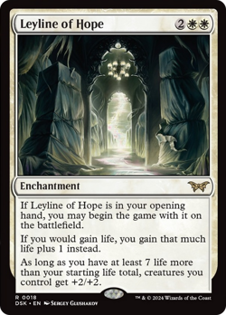 Leyline of Hope [Duskmourn: House of Horror] Near Mint - Image 1