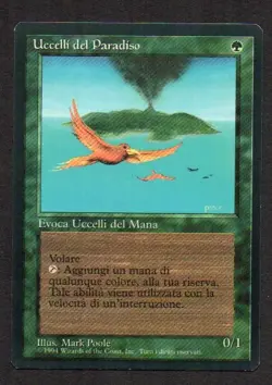 MtG Birds of Paradise Uccelli del Paradiso (Foreign Black Bordered) ITA - Image 1