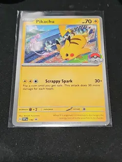 Pikachu SVP 190 World Championships 2024 Promo Pokemon TCG - Image 1
