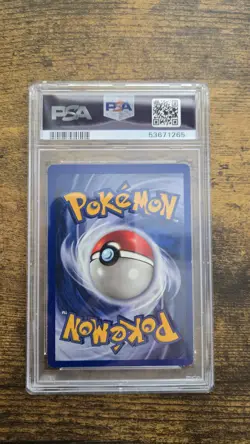 VINTAGE HOLO Pokemon TCG Raichu Fossil 14/62 Rare PSA 8 NM-MT - Image 2