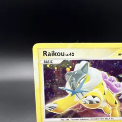 Pokemon Raikou 16/132 Secret Wonders Holo Rare Holo Basic 80 HP English - Image 2