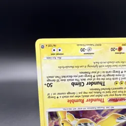 Pokemon Raikou 16/132 Secret Wonders Holo Rare Holo Basic 80 HP English - Image 4