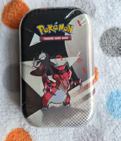 Pokemon TCG Black Bolt White Flare Unova Mini Tin Krookodile & Excadrill SEALED - Image 1