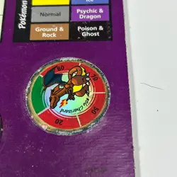 1999 Pokemon Battling Coin Game Hasbro Charizard #06 Koffing #109 Shellder #90 - Image 3