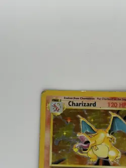 Pokemon Charizard Base Set Holo 4/102 - Image 3