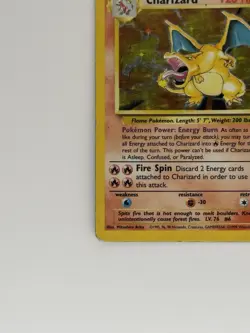 Pokemon Charizard Base Set Holo 4/102 - Image 5