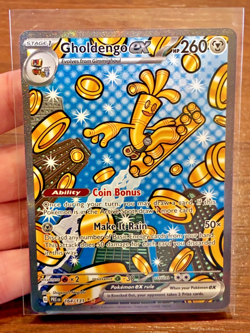 Gholdengo ex 164/131 Sv: Prismatic Evolutions SIR Holo- Pokemon - Image 1