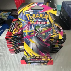 15x Pokemon TCG Mega Evolution Sleeved Booster Pack Lot of 15 - Image 1