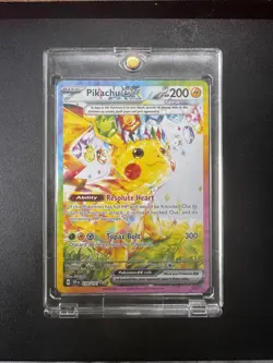 PIKACHU EX 2024 POKEMON SCARLET & VIOLET #238/191 SURGING SPARKS SIR - Image 1