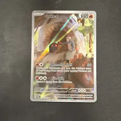 Pokemon TCG SV06 Twilight Masquerade Torkoal 172/167 IR Holo EN HP 130 - Image 1