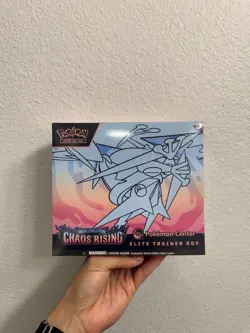 Chaos Rising Pokemon Center ETB Elite Trainer Box Pokemon TCG Sealed - Image 1