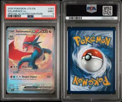Pokemon TCG Salamence EX Journey Together Special Illustration Rare PSA 9 - Image 3