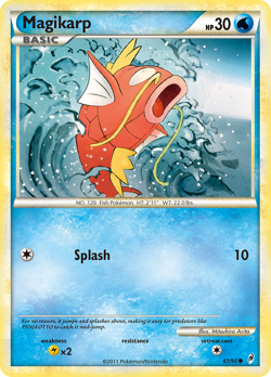 Magikarp 61/95 Common Call of Legends Pokemon Lightly Played - Image 1