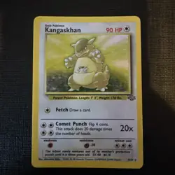 Pokemon TCG Kangaskhan Jungle 5/64 Holo Unlimited Holo Rare MP* - Image 1