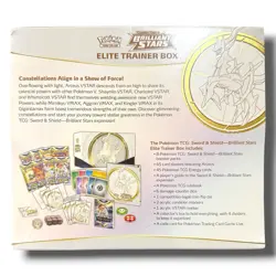 POKEMON TCG Sword & Shield Brilliant Stars Elite Trainer Box ETB New Sealed - Image 3