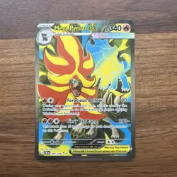 Mega Pyroar ex 99/86 Full Art Double Ultra Rare Pokemon Chaos Rising ME04 - Image 1