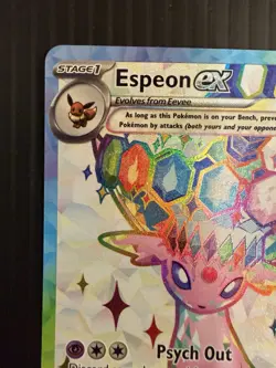 Pokemon Espeon ex SVP 175 Premium Figure Collection Black Star Promo Mint - Image 2