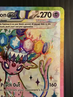 Pokemon Espeon ex SVP 175 Premium Figure Collection Black Star Promo Mint - Image 3