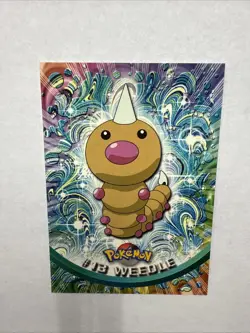 TOPPS - POKEMON - #13 WEEDLE - 1999 TV ANIMATION EDITION M/NM - Image 1