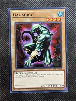 YuGiOh! - Gagagigo DCR-EN054 Common 25th Anniversary Edition Near Mint - Image 1