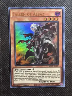YuGiOh! - Fallen Of Albaz MP21-EN107 Ultra Rare 1st Edition Near Mint - Image 1