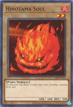 Yu-Gi-Oh! Hinotama Soul [LOB-EN026 - Leg. of Bl. Ey. -25th -Unl. Ed.-NM/M - Image 1