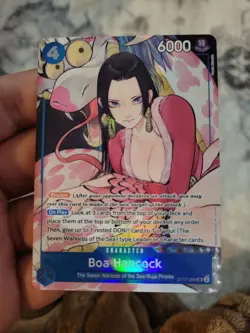 One Piece Illustration Box Vol. 1 BOA HANCOCK ST17-004 SR TCG Foil Card - Image 1