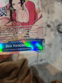 One Piece Illustration Box Vol. 1 BOA HANCOCK ST17-004 SR TCG Foil Card - Image 3