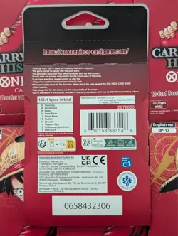 One Piece OP-13 Carrying On His Will Sleeved Booster Packs - Lot of 10 - SEALED - Image 2