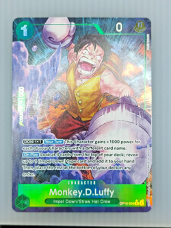 One Piece TCG Monkey D. Luffy OP16-034 Alt Rare ENG - Image 1