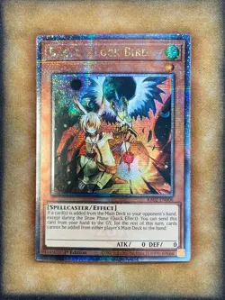 Yugioh Droll & Lock Bird RA02-EN006 Quarter Century Rare STBL Art 1st Ed NM - Image 1