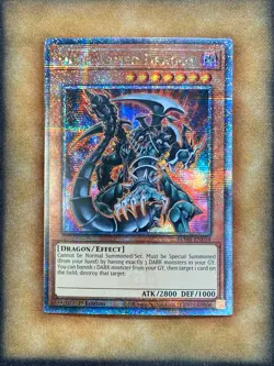Yugioh Dark Armed Dragon BLMR-EN054 Quarter Century Rare 1st Ed VLP - Image 1