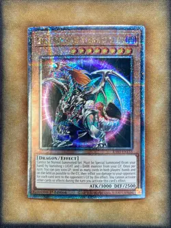 Yugioh Chaos Emperor Dragon - Envoy of the End RA03-EN133 Quarter Century 1st NM - Image 1